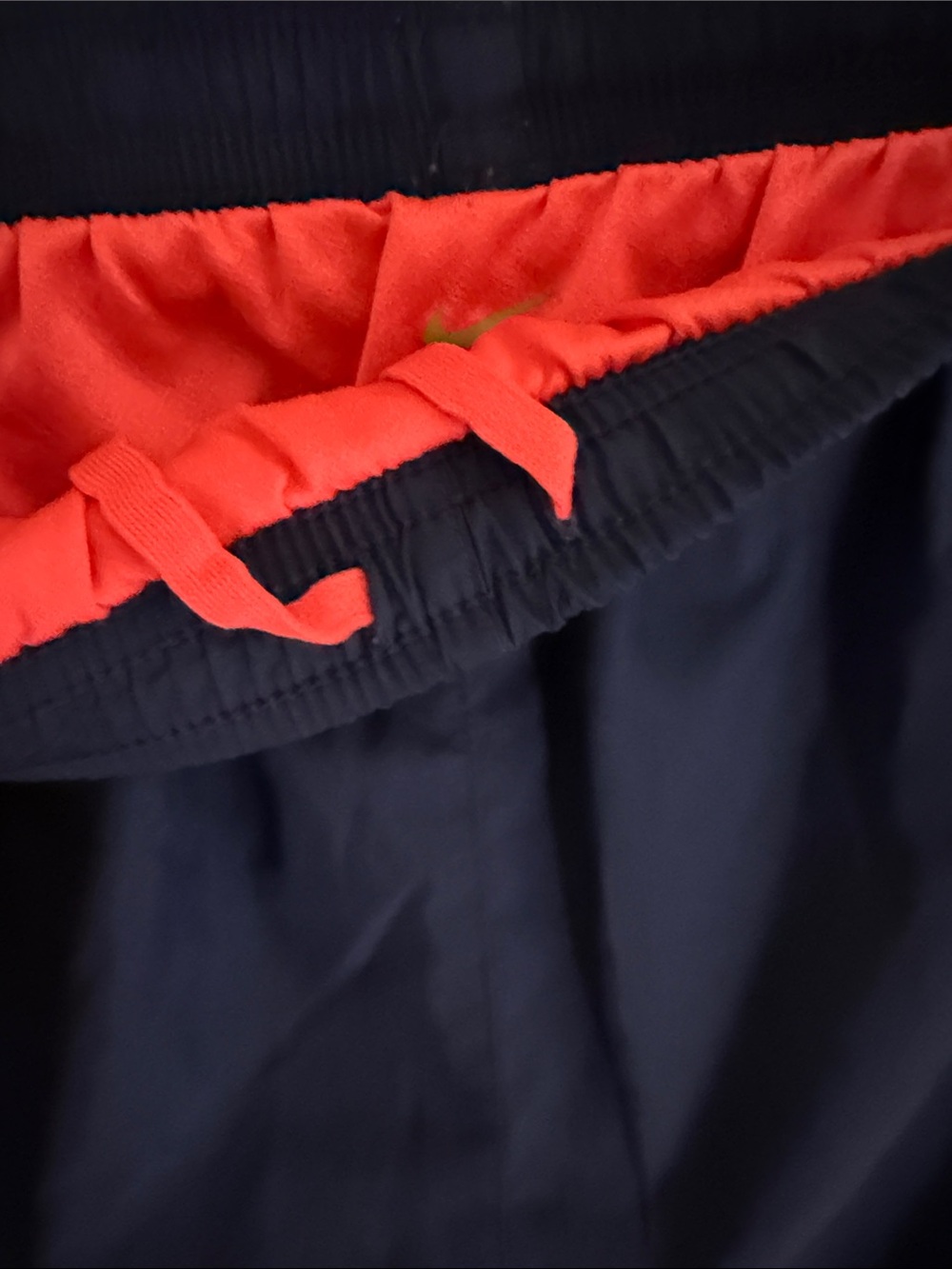 Nike Blue Athletic Shorts with Pink & Mint Trim - Picture 6 of 10